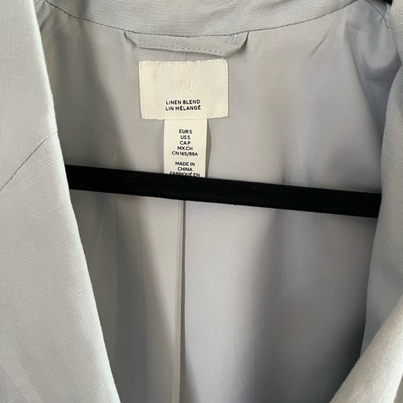 LINEN BLEND BLAZER - Picture 2 of 2